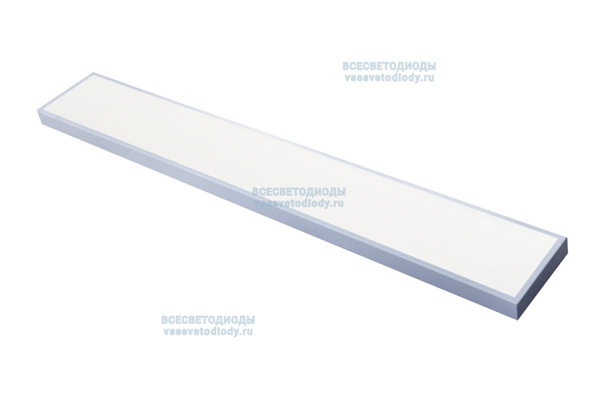 Светильник Макси 76W-6500Lm с протоколом управления Dali 6000-6500К Опал IP40 с БАП (vsesv) на 3 часа (Класс 1)